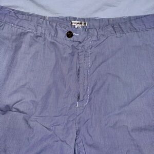 Peter Millar Navy Striped Shorts